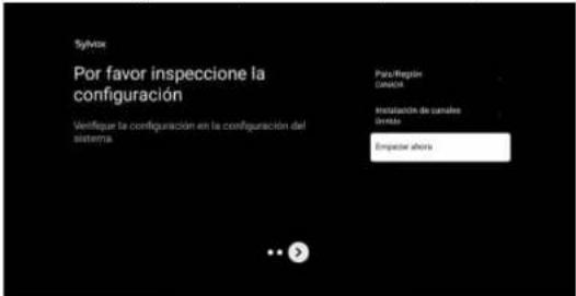 SYLVOX PT16A0KGGB - Configuración inicial - 11