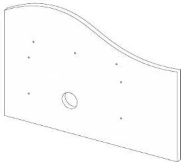 SYLVOX BT32A1KGGB - Make a bottom hole at the place where the screw is driven. - 1