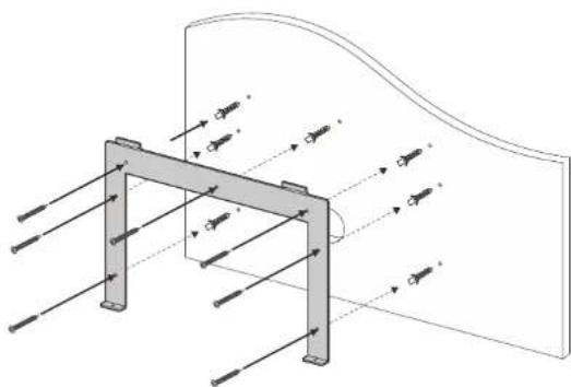 SYLVOX BT32A1KGGB - Make a bottom hole at the place where the screw is driven. - 1