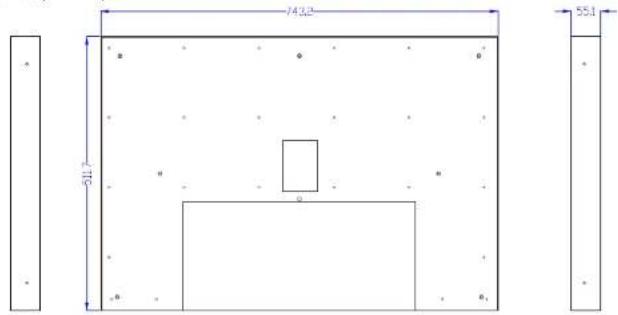 SYLVOX BT32A2KHGB - 32" TV sizes24" TV sizes - 1