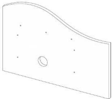 SYLVOX BT24A1KGGB - Make a bottom hole at the place where the screw is driven. - 1
