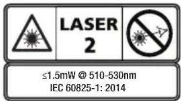 DEWALT DCLE34020 - Etiquetas de advertencia - 6