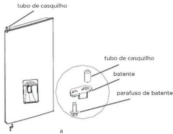 MIDEA MERB276FGE02A - Ferramentas necessárias para a inversão da porta: - 5