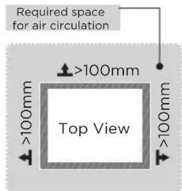 MIDEA MERB276FGE02A - Dimensions and Clearances - 2