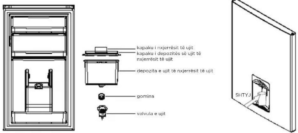 MIDEA MERB276FGE02A - Përdorimi i dispenserit të ujit (Opsionale) - 1