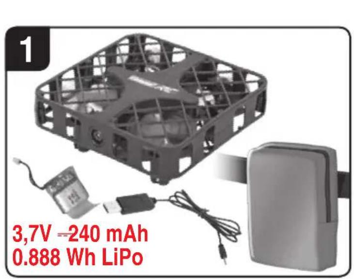 CARRERA RC Micro HD Air Cam Copter - # 370503025 Carrera RC Micro HD Cam Copter - 1