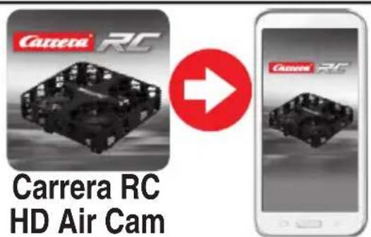 CARRERA RC Micro HD Air Cam Copter - # 370503025 Carrera RC Micro HD Cam Copter - 4