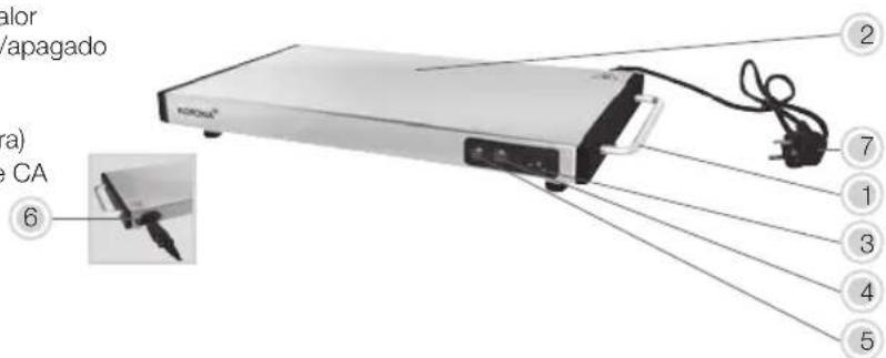 KORONA Warmhalteplatte - Descripción del producto - 1