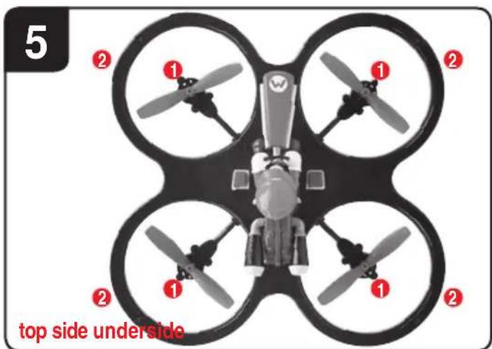 CARRERA RC Nintendo Mini Mario-Copter - 3