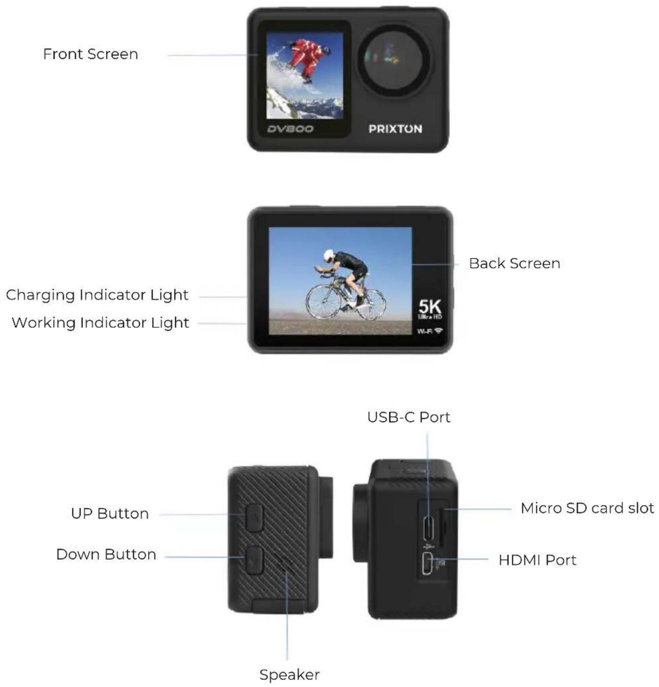 Prixton DV800 - Product Features - 1