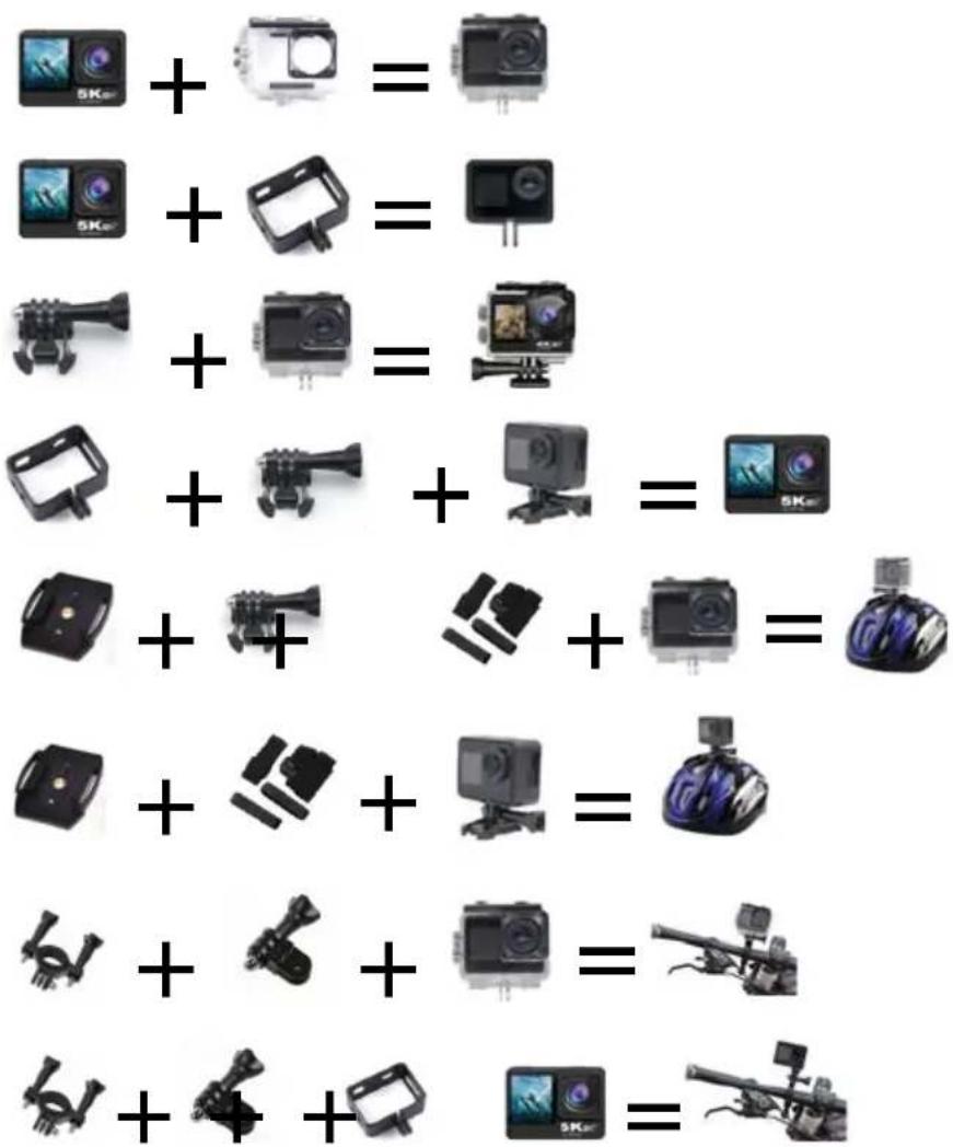 Prixton DV800 - Mounting Your Camera - 1