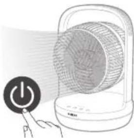PHILIPS CX3050 - Virran kytkeminen ja katkaiseminen - 2