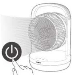PHILIPS CX3050 - Be- és kikapcsolás - 2