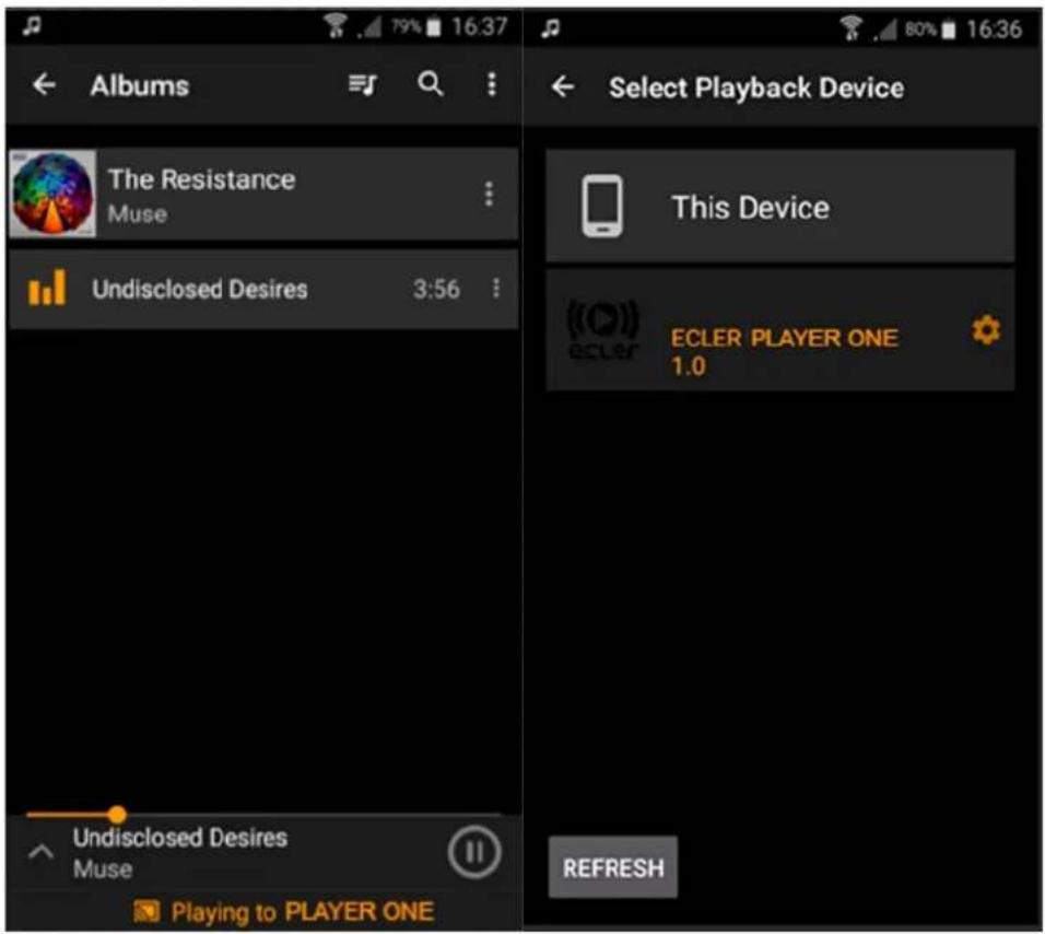 Ecler PLAYER ONE - REPRODUCTION DE STREAMING PAR DLNA - 1