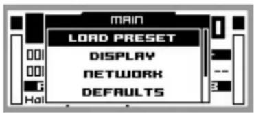 Ecler DUO-NET PLAYER - Menu principal - 1