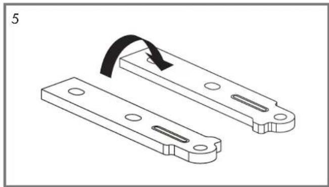 Wisberg WBMKK50D - DOOR REVERSAL INSTRUCTIONS - 5