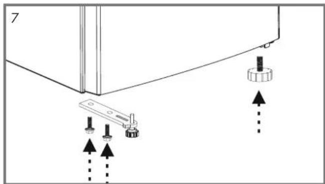 Wisberg WBMKK50D - DOOR REVERSAL INSTRUCTIONS - 7
