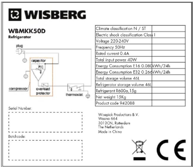 Wisberg WBMKK50D - WBMKK50D - 1