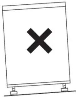 Wisberg WBMKK50D - Plaatsen van het apparatus - 1
