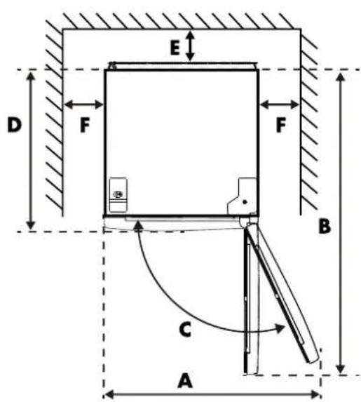 Wisberg WBKV55DB - MAße - 3