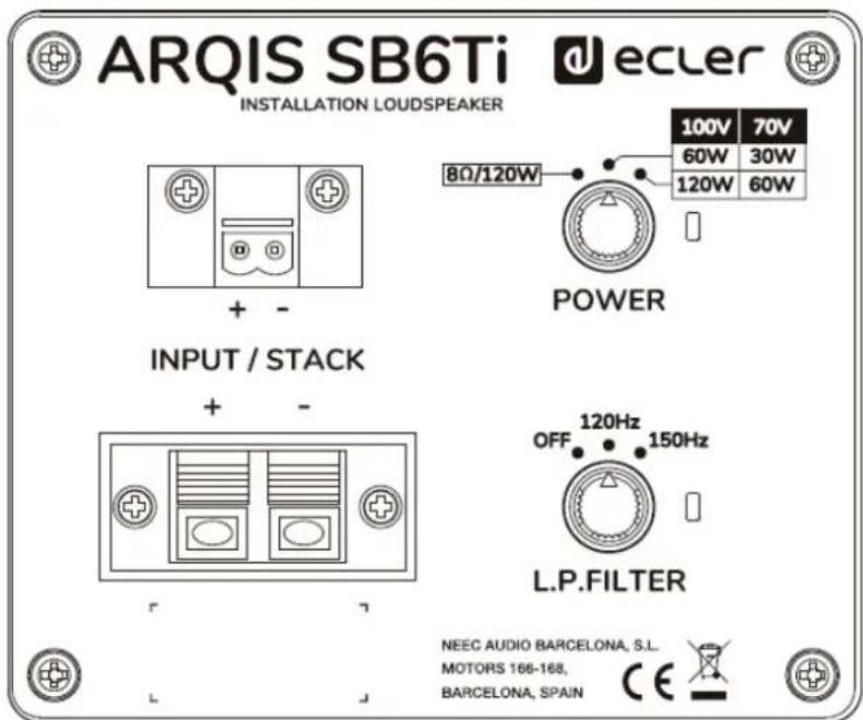 Ecler ARQIS112i - ARQISSB6Ti - 1