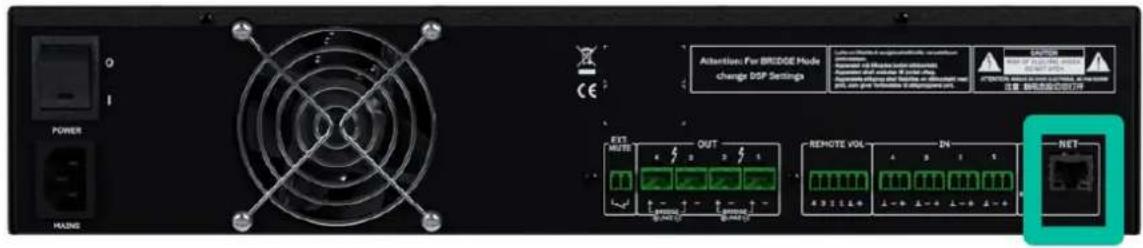 Ecler HADA-4B750 - Ports Ethernet - 1