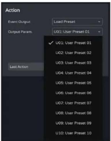 Ecler VIDA-24Q - Load Preset - 1