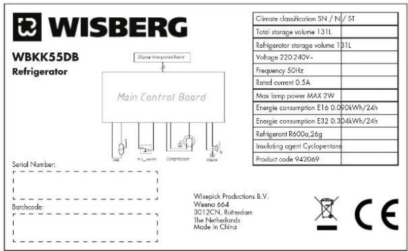 Wisberg WBKK55DB - WBKK55DB - 1