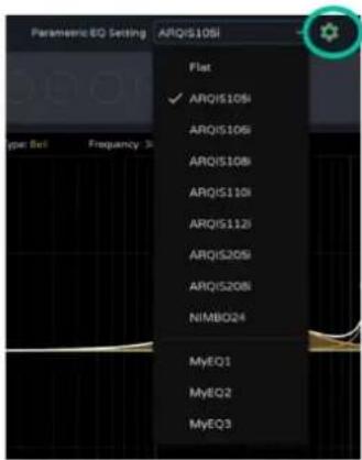 Ecler VIDA-16Q - PEQ OUTPUTS (EGALISEUR PARAMETRIQUE DES SORTIES) - 3