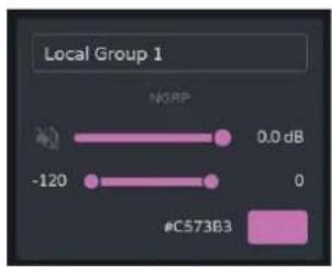 Ecler VIDA-16Q - Local Groups (groupes locaux) : - 2