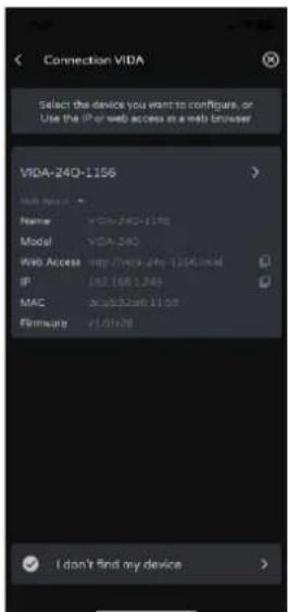 Ecler VIDA-16Q - SETUP DEVICE (CONFIGURATION DE L'APPAREIL) - 5