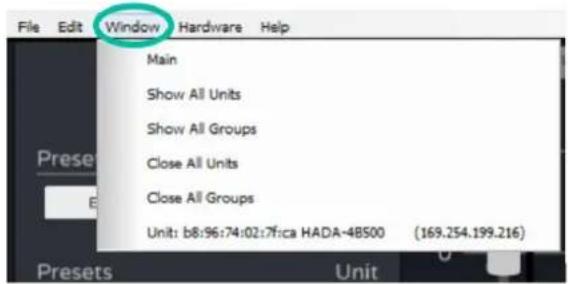 Ecler HADA-4B400 - Window (fenêtre) - 1