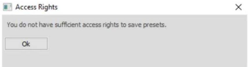 Ecler HADA-4B400 - Gestion des presets - 2