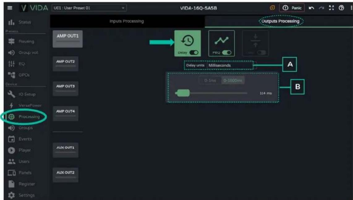Ecler VIDA-48Q - DELAY (RETARD) - 1
