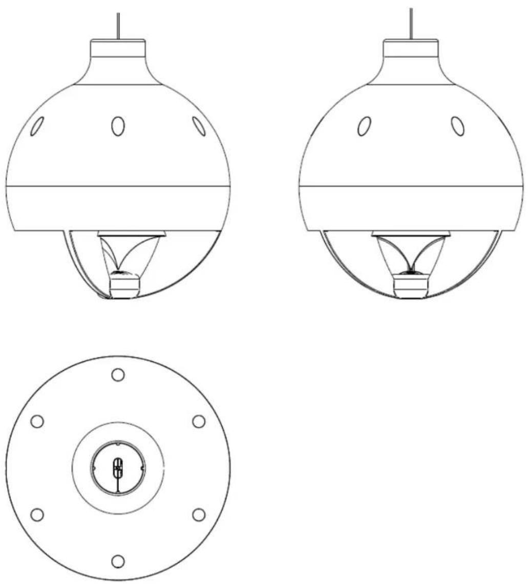 Ecler WiSpeak grip - GLOBE PD model (pendant) - 1