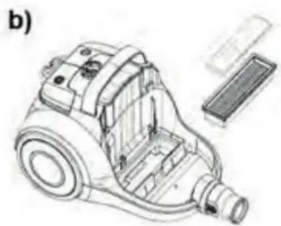 UFESA AP5150 - Cleaning and replacing the motor filter - 2