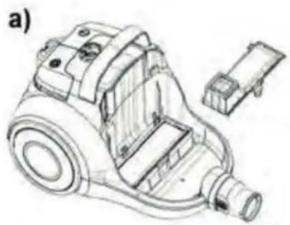 UFESA AP5150 - Limpeza e substituição do filtro do motor - 1