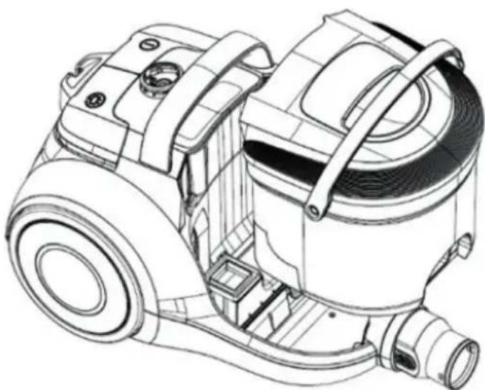 UFESA AP5150 - VACUUM CLEANER ASSEMBLING - 1