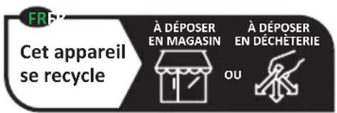 UFESA CC1800IP - MISE AU REBUT DE L'APPAREIL - 3