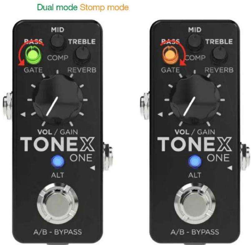 IK Multimedia ToneX One - Mode selector - 1