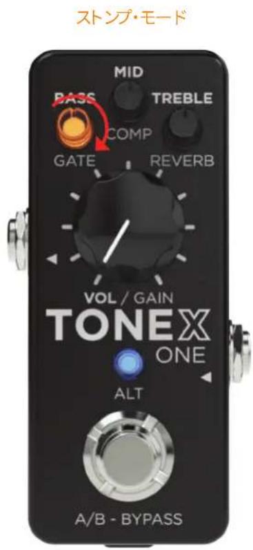 IK Multimedia ToneX One - モード選択 - 2
