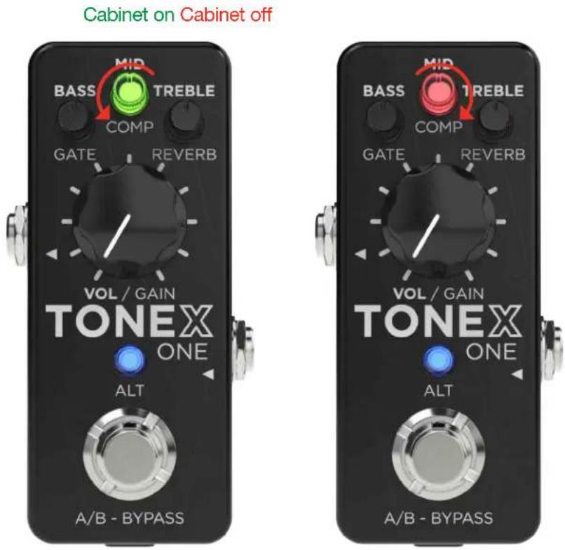 IK Multimedia ToneX One - Cab bypass - 1