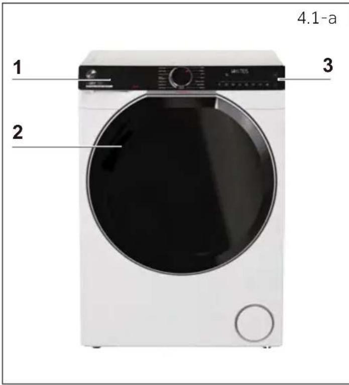HOOVER HDY7 H9A3BCEX-S - Billede af apparatet - 1