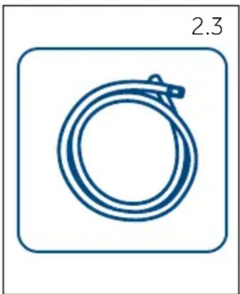 HOOVER HDY7 H9A3BCEX-S - Tubo di scarico collegato all'esterno - 2