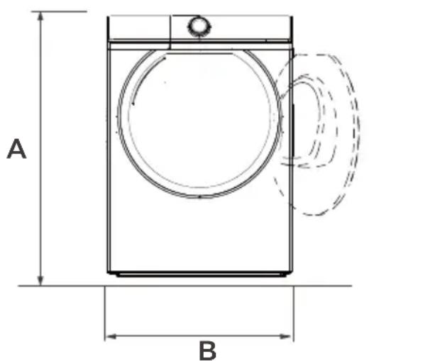 A B