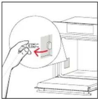 HOOVER HO6 S5G5HTB - Changing the lateral bulb: - 3