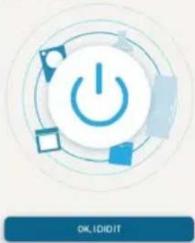 HOOVER HO6 S5G5HTB - Turn OFF and then ON your appliance - 1