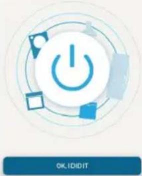 HOOVER HO6 S5G5HTB - Turn OFF and then ON your appliance - 1