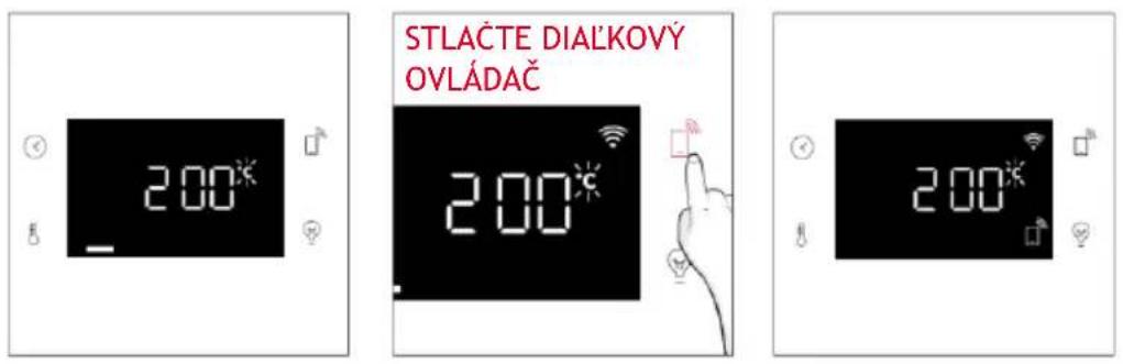 HOOVER HO6 UP5B3YTX - Ako aktivovat' dial'kové ovládanie: - 2