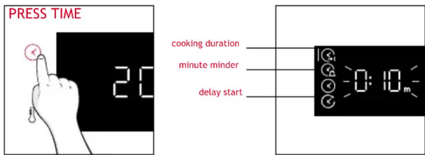 HOOVER HO6 UP5B3YTX - TIME MENU - 1